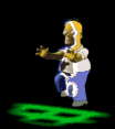 homer dancing