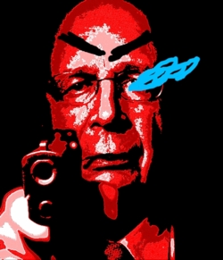 seething klaus schwab with sans eye